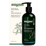AHA Body Shower Oil with Brazillian Nut & Passion seed Oil for Soothening Skin & Reducing Redness (250ml)