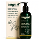 Hyaluronic Acid Body Shower Oil with Cranberry seed & Rosehip seed Oil for Instant Hydration (250ml)