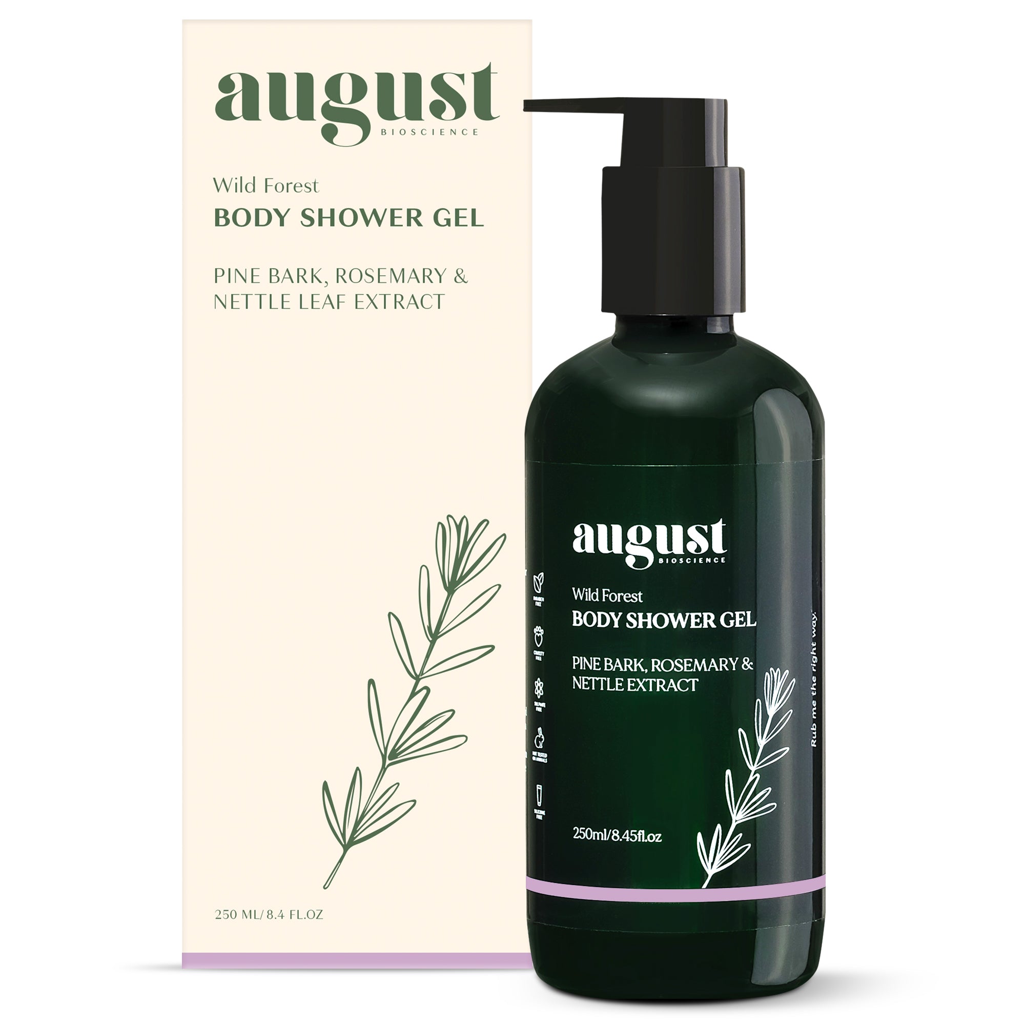 Wild Forest Body shower gel for body wash