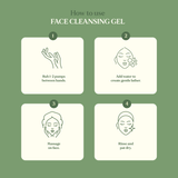 How to use face cleansing gel - august bioscience