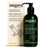 Hyaluronic Acid Body Shower Oil with Cranberry seed & Rosehip seed Oil for Instant Hydration (250ml)