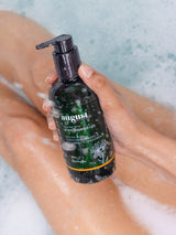 calming, soothing and low foaming shower gel