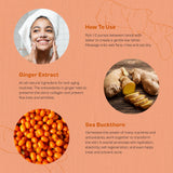 2) How to use Face Cleanser Gel (Ginger+Sea Buckthorn)